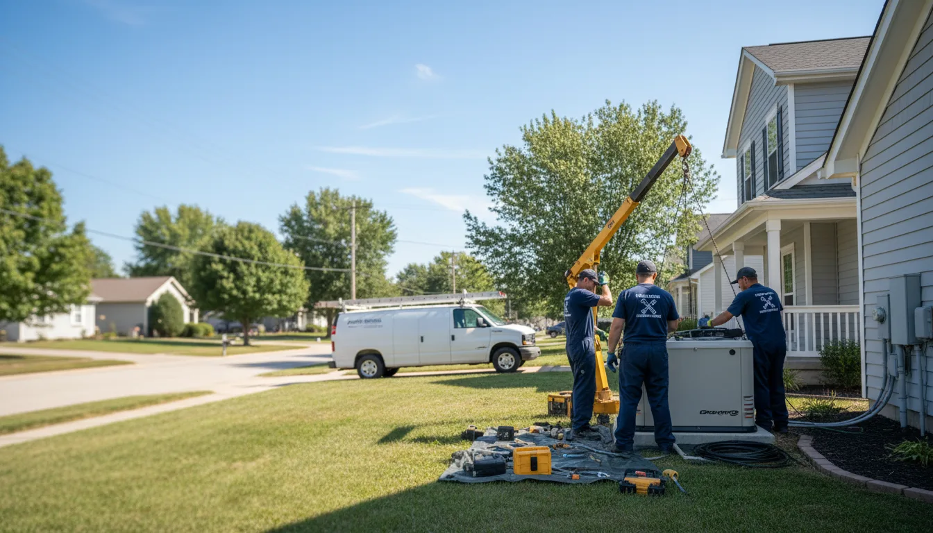 Generator Installation in Charles City, IA near me